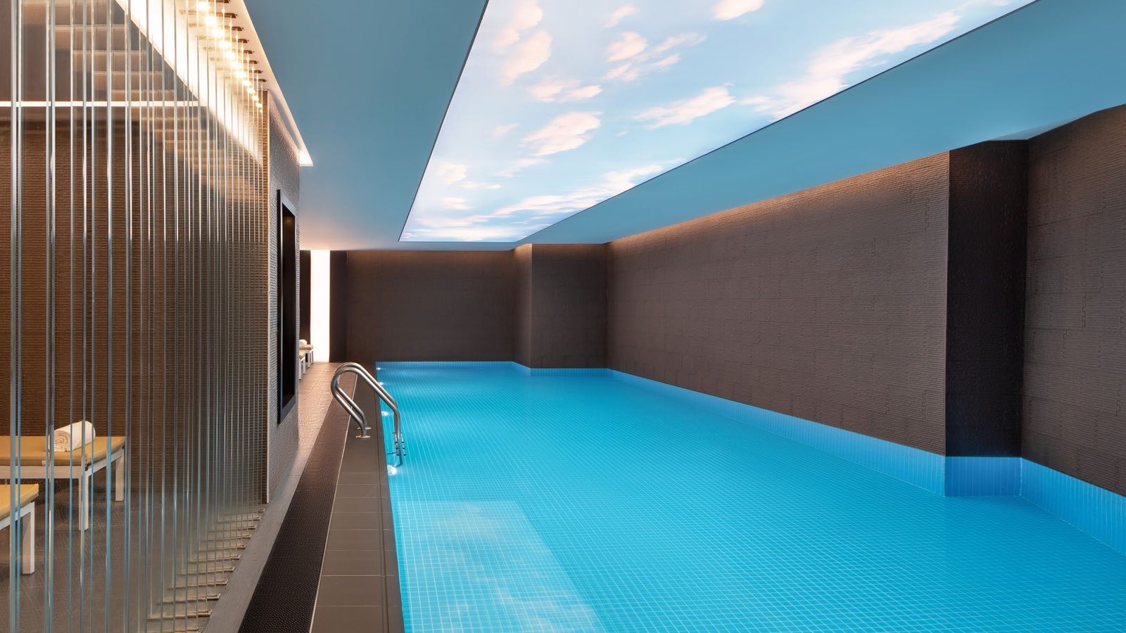 Indoor pool at Sheraton Istanbul City Center