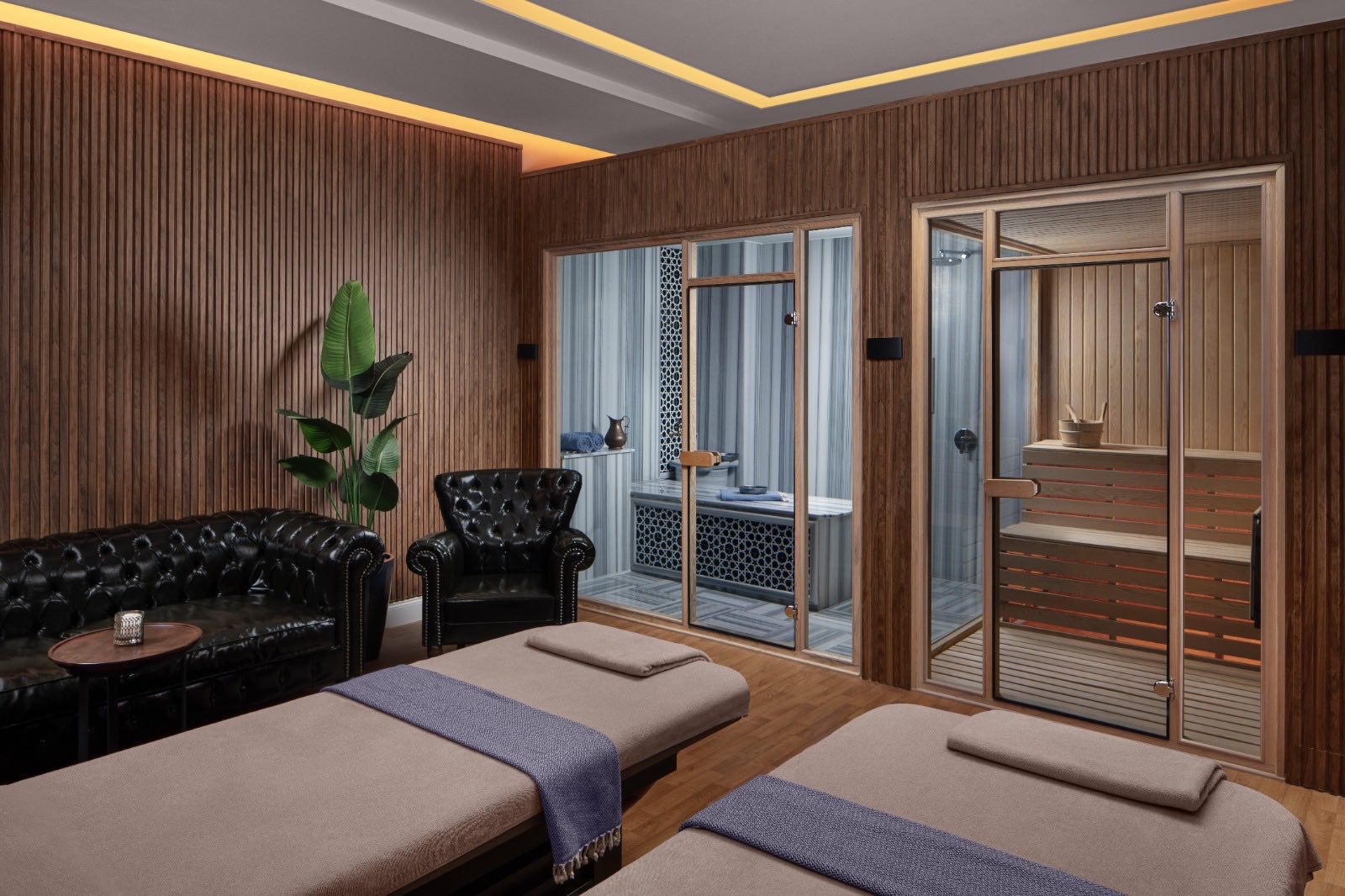 Private spa suite with a couples treatment room, Sheraton Istanbul City Center
