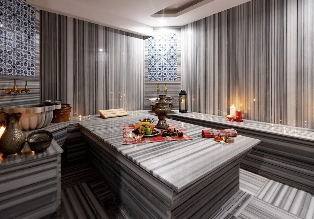 Private marble hamam in Istanbul Old City