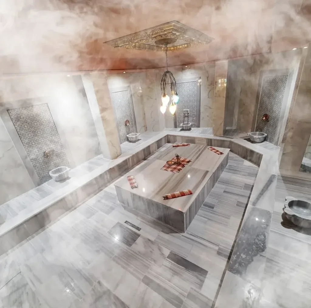 Private marble hamam in Istanbul Old City