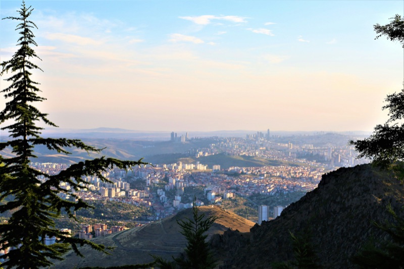 The Ankara skyline