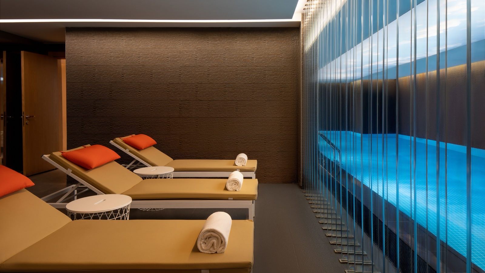 Relaxation area in a five-star hotel in Taksim